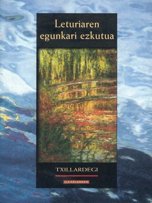 cover image of Leturiaren egunkari ezkutua